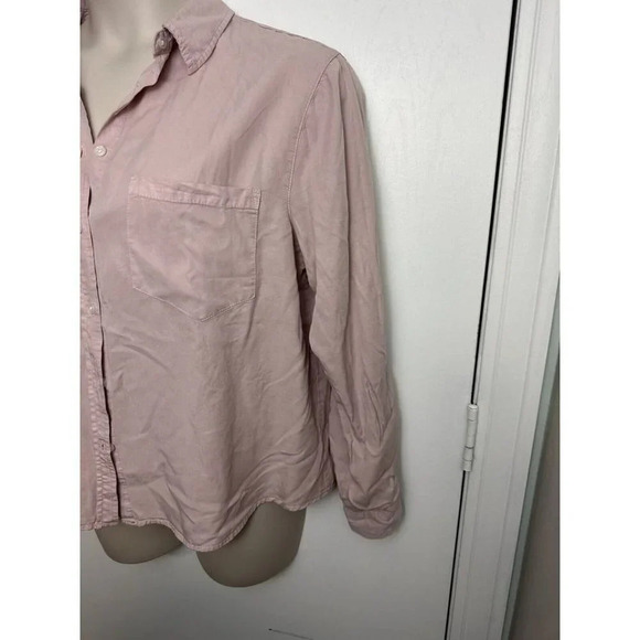 New Harper Heritage Button Up Women’s Top Size Large In Pink #0835 - Picture 3 of 9